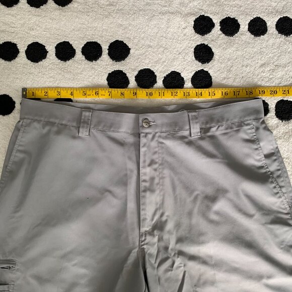 Callaway Golf Shorts Gray Performance Side Zip Pocket Casual Activewear - Picture 6 of 10